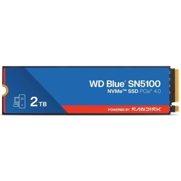 Disco SSD Sandisk WD Blue SN5100 2TB- M.2 2280 PCIe NVMe- Full Capacity