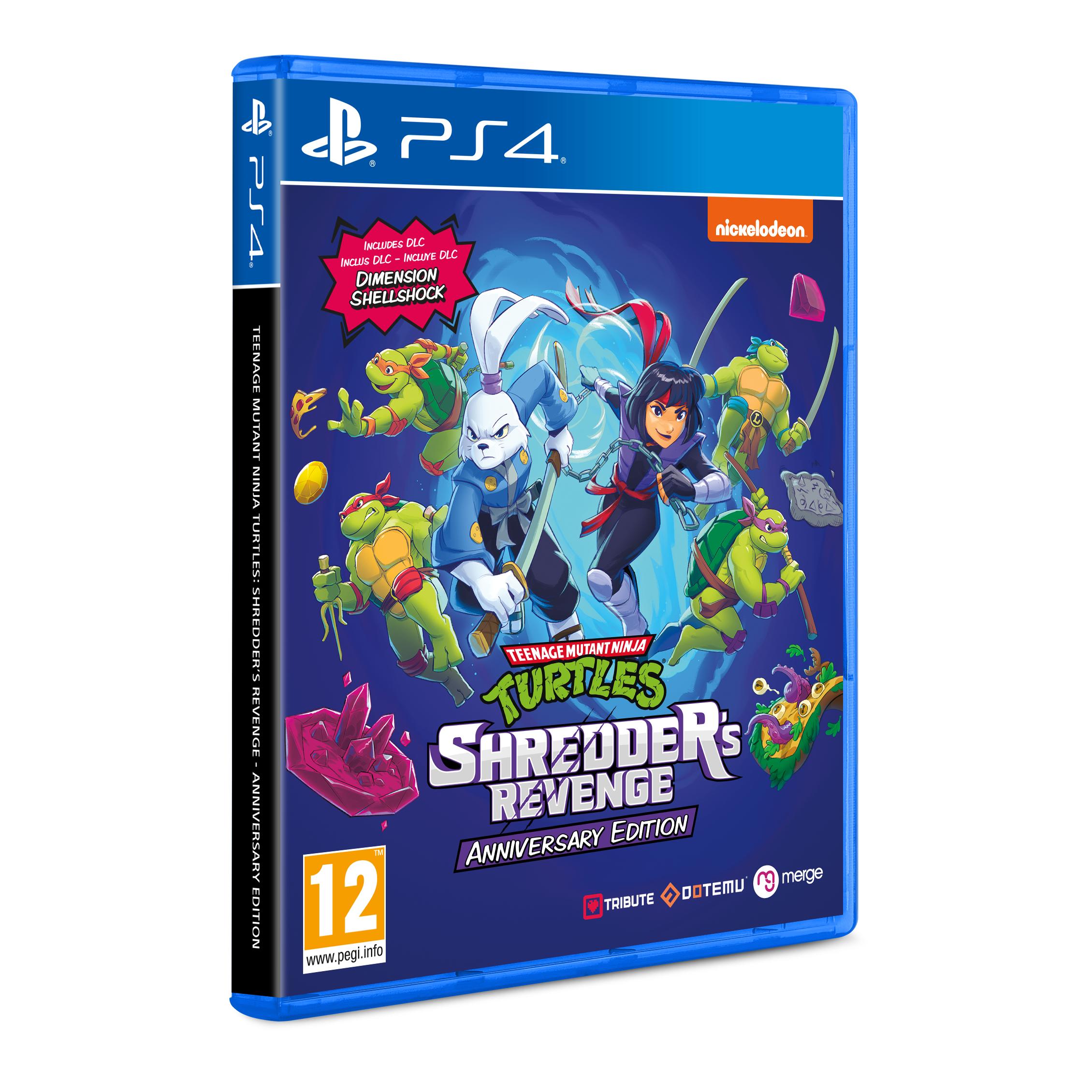 Teenage Mutant Ninja Turtles Shredders Revenge Anniversary Edition - PS4 - Nuevo precintado - PAL España