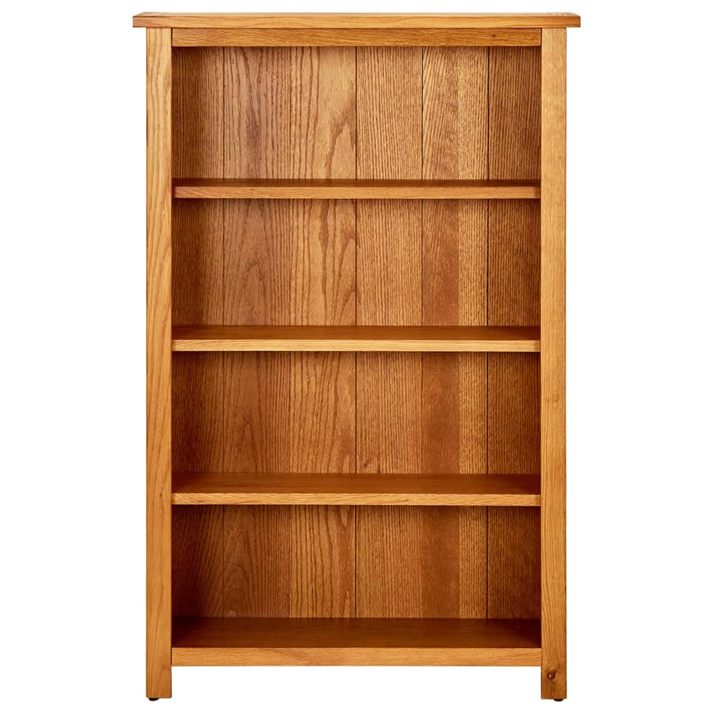 Estantería Vidaxl de Madera Maciza de Roble con 6 Niveles