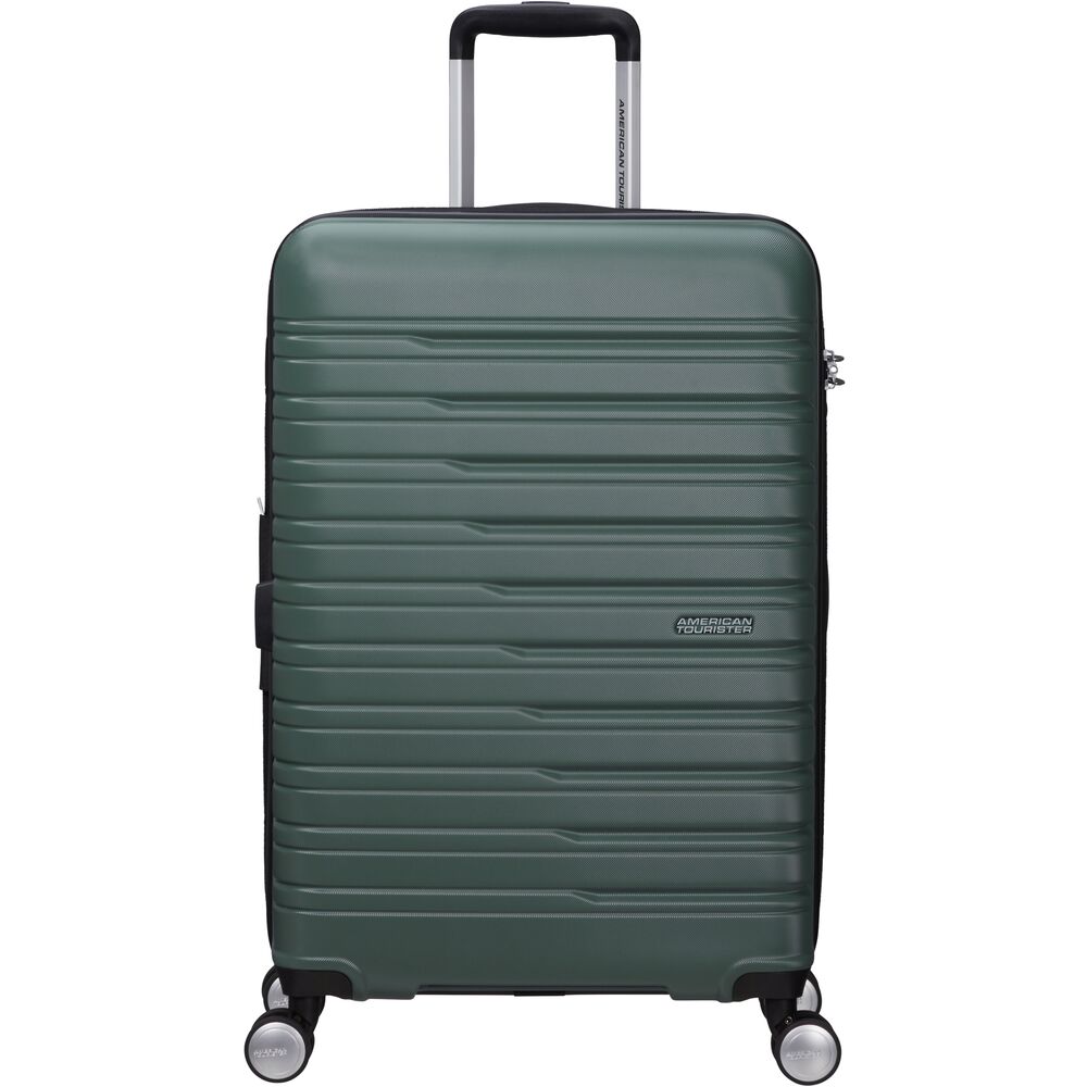 Maleta Verde American Tourister Flashline 67cm Dark Forest