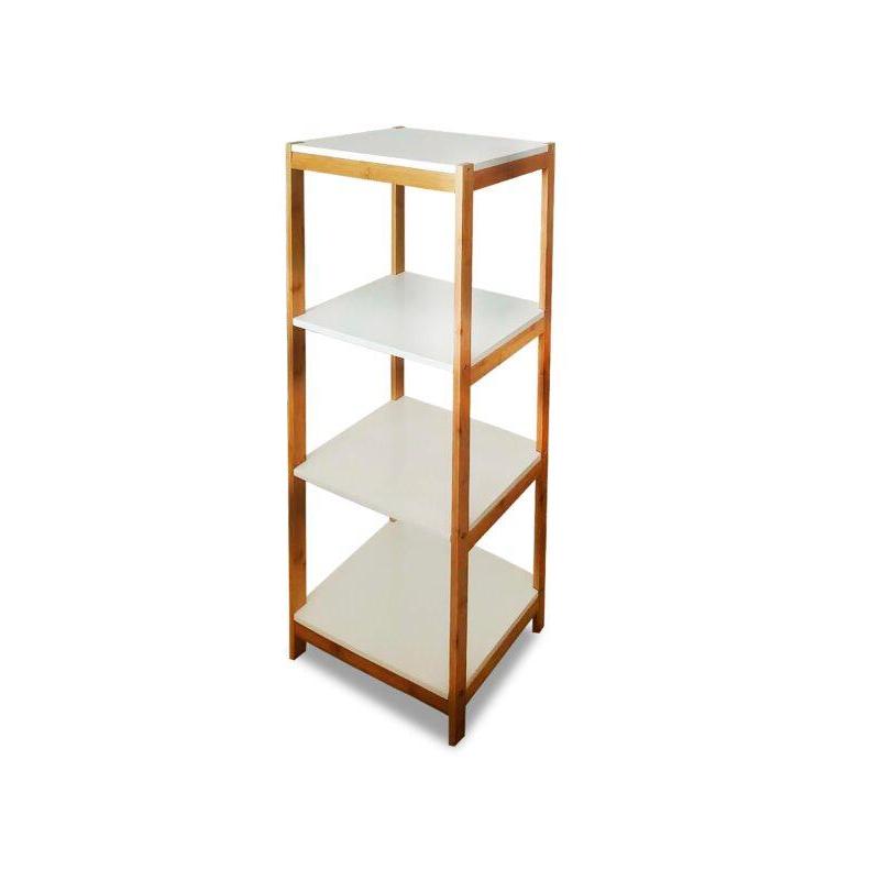 STARLEY-Estanteria Bambu Con 4 Baldas 40×30x95cm