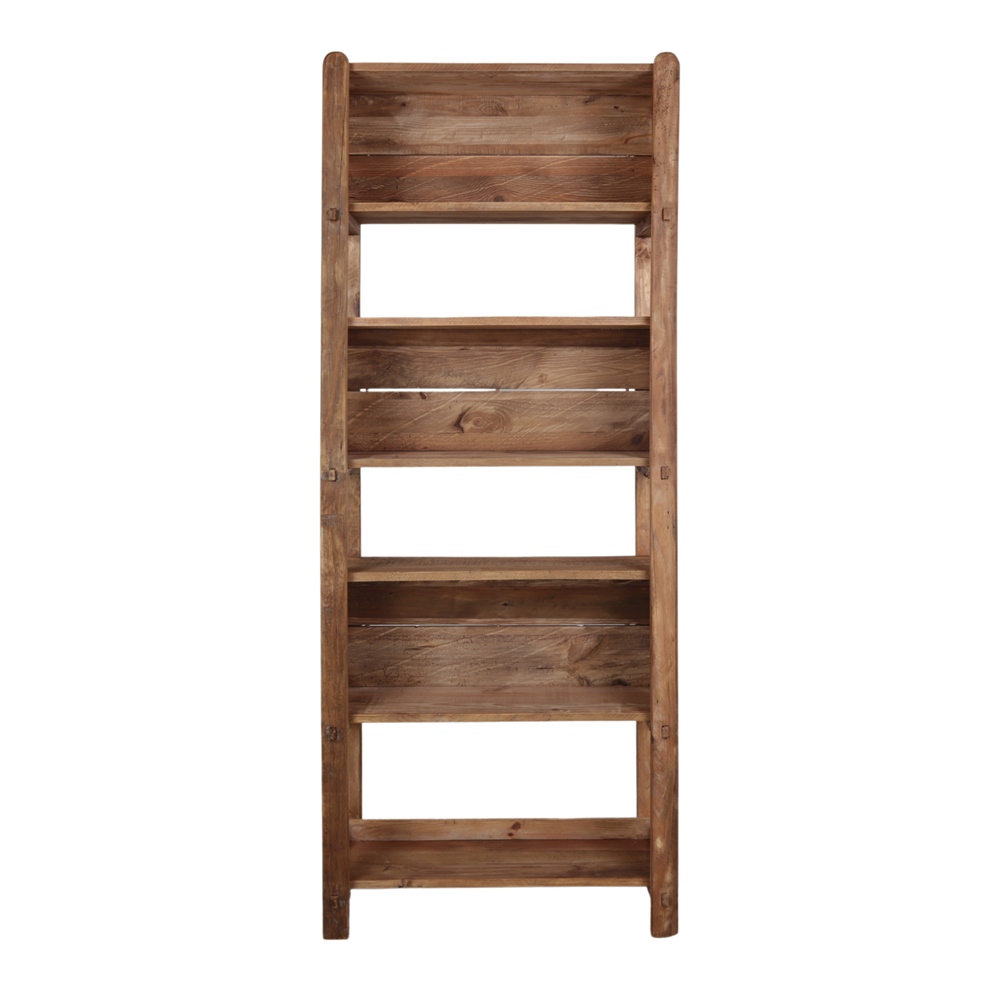 MISTERWILS FURNITURE FOR FREE SOULS Estantería de Madera Natural Spectra Estilo Wabi Sabi