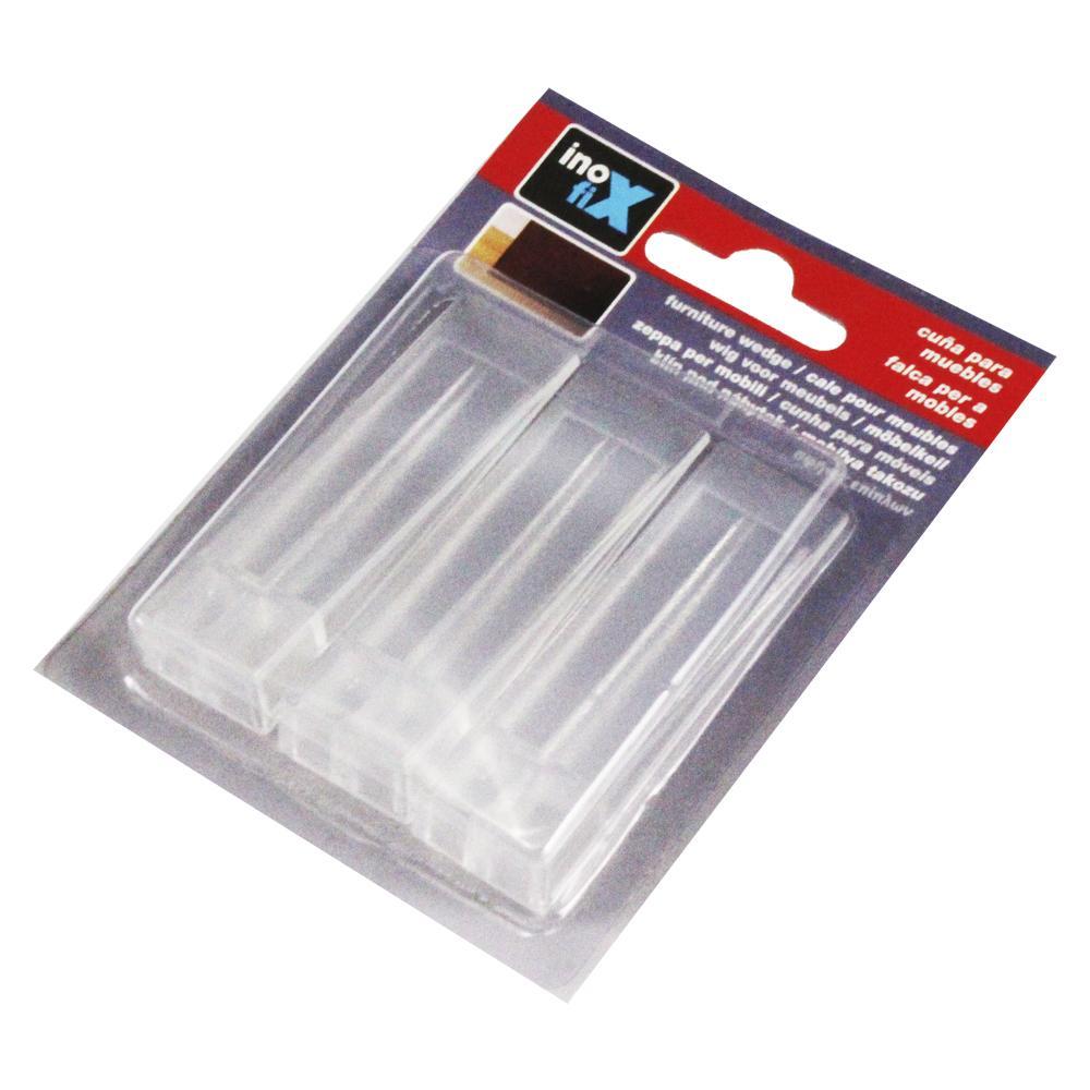 Cuña plastico transparente 3012-0 b/3