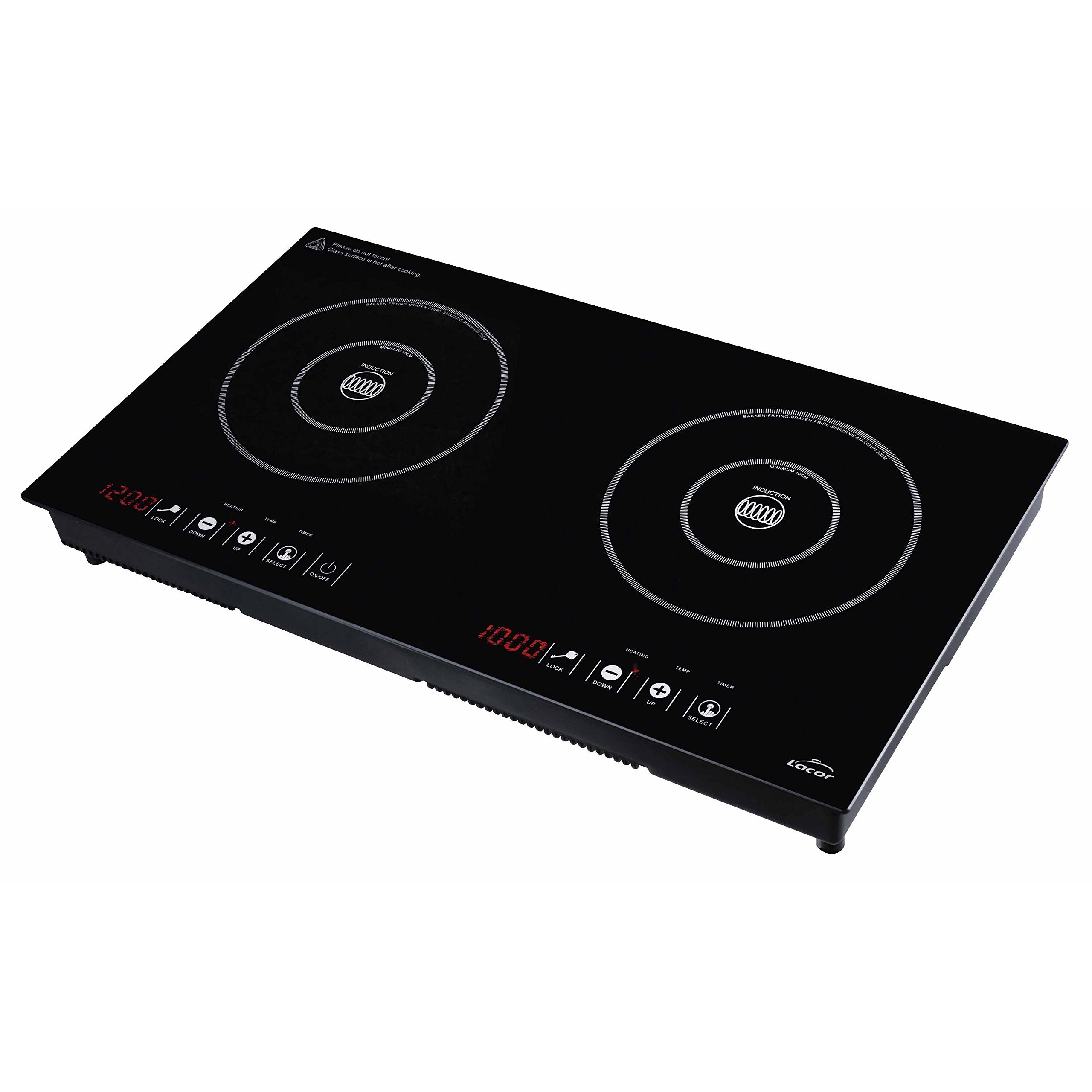 PLACA INDUCCION HORIZONTAL DOBLE 3500 W