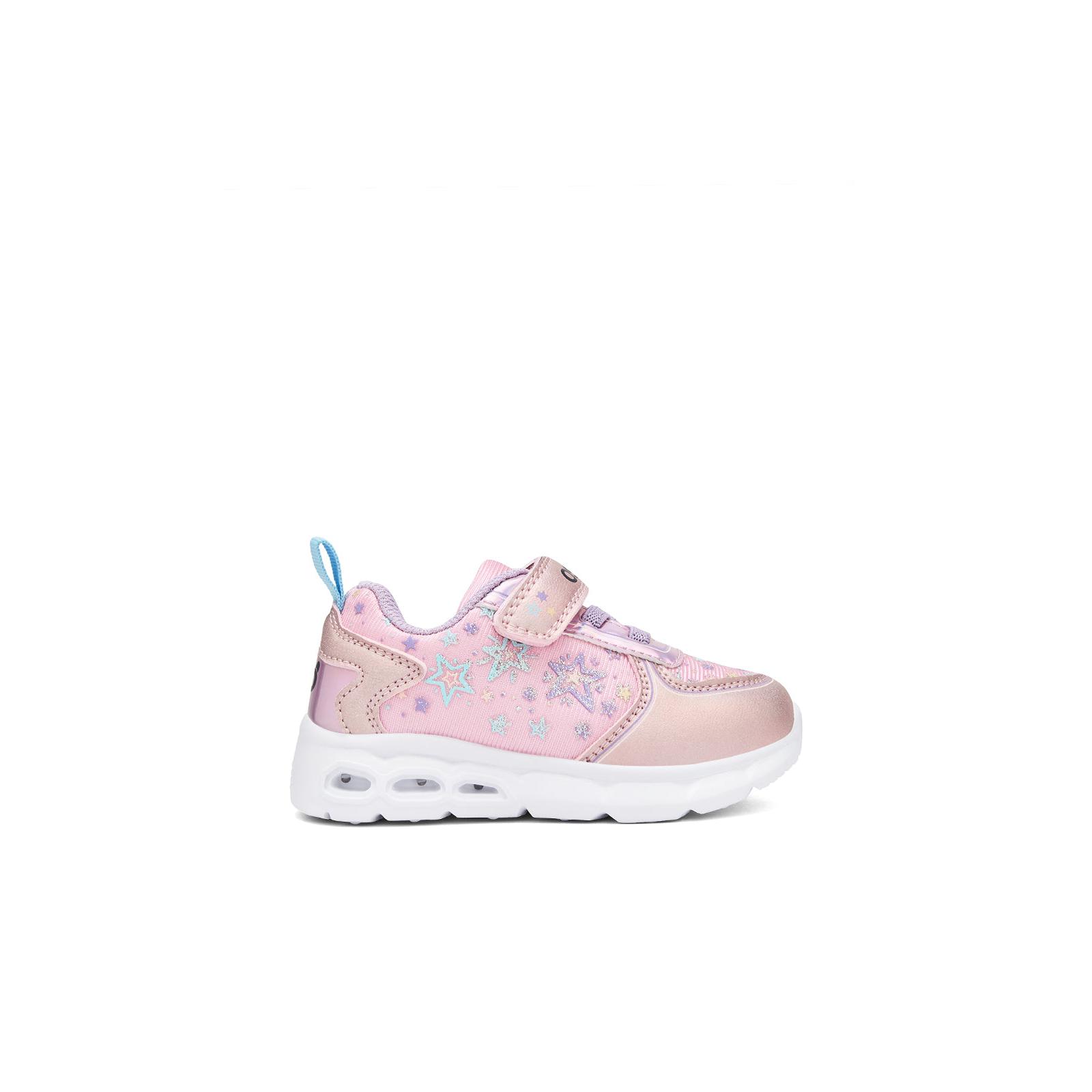Conguitos - Zapatillas de Niña con Luz y Estrellas en Rosa para Niña