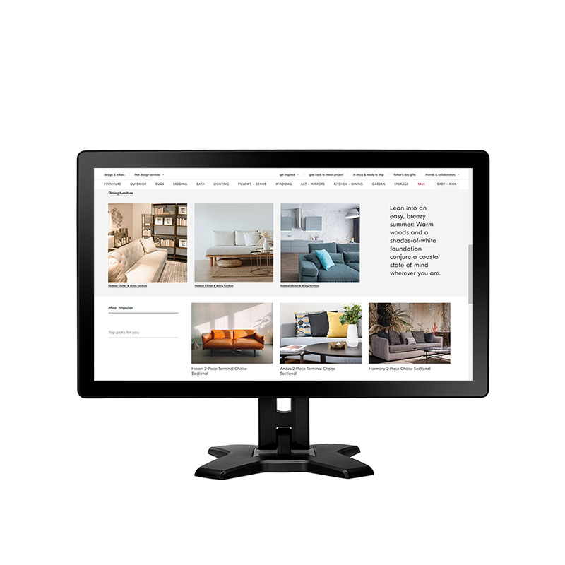 AG Neovo TX-2401 pantalla para PC 60,5 cm (23.8") 1920 x 1080 Pixeles Full HD LED Pantalla táctil Mesa Negro