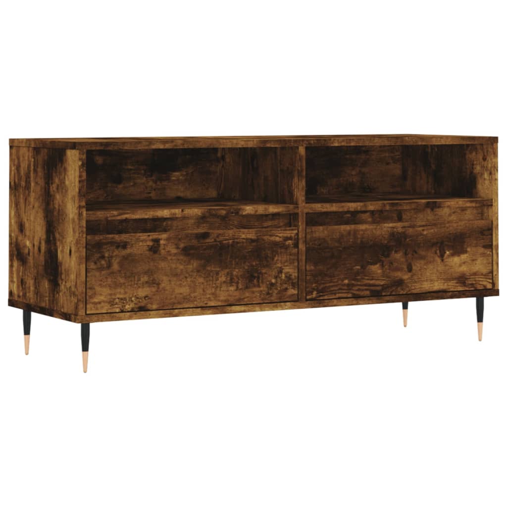 Vidaxl Mueble de TV Contrachapada 100x34,5x44,5 Cm - Roble Sonoma