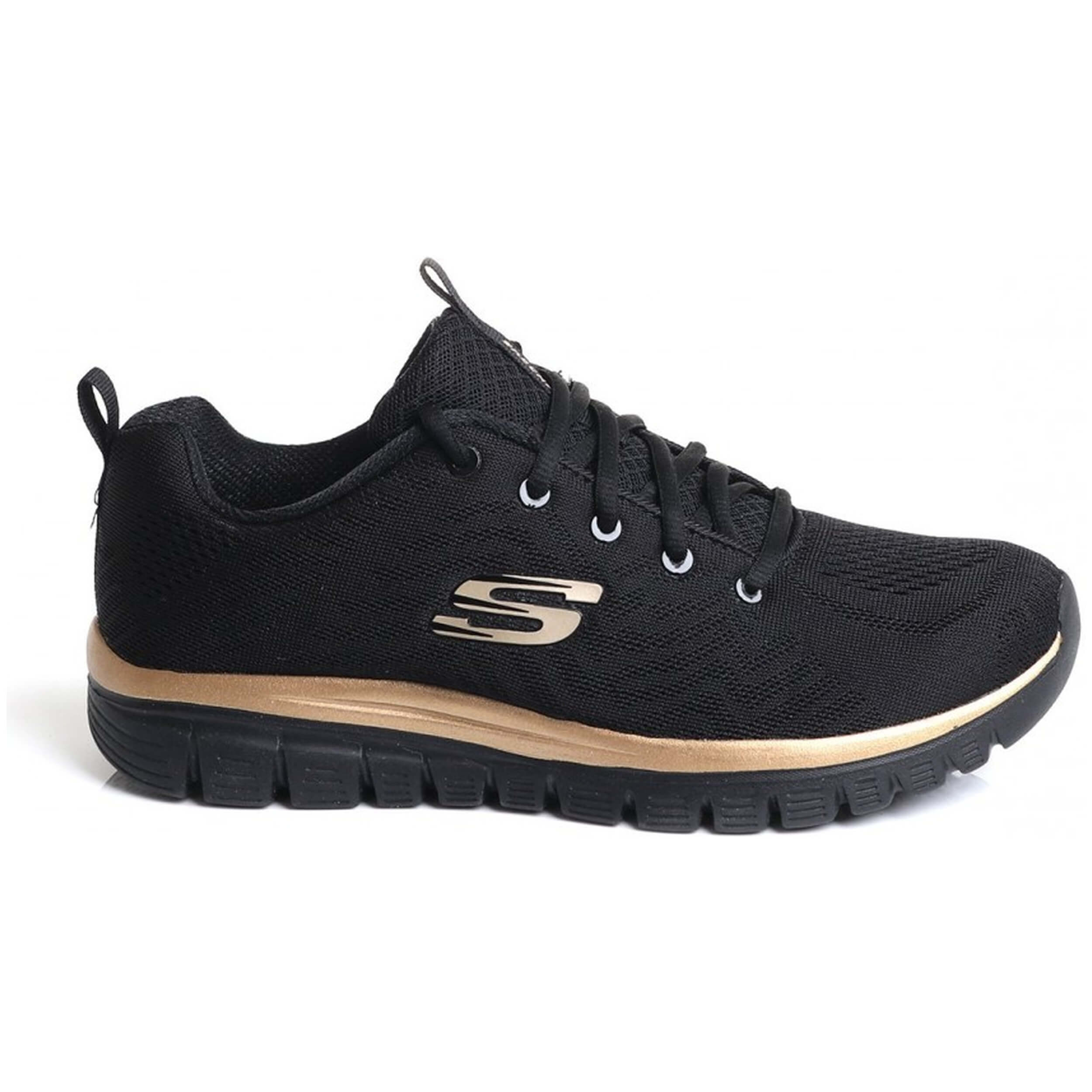 Zapatillas Sneakers Skechers para Mujer en color Negro