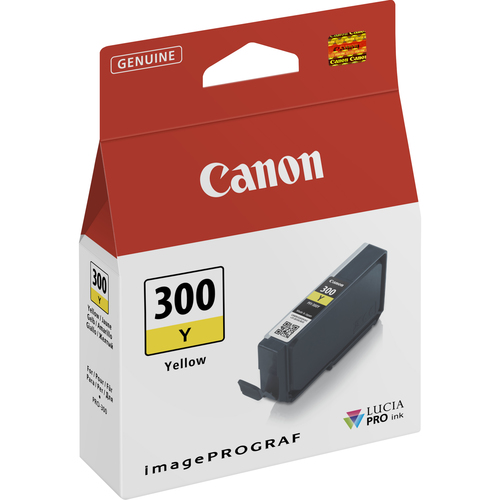 Canon PFI-300 Original Amarillo Para imagePROGRAF PRO-300
