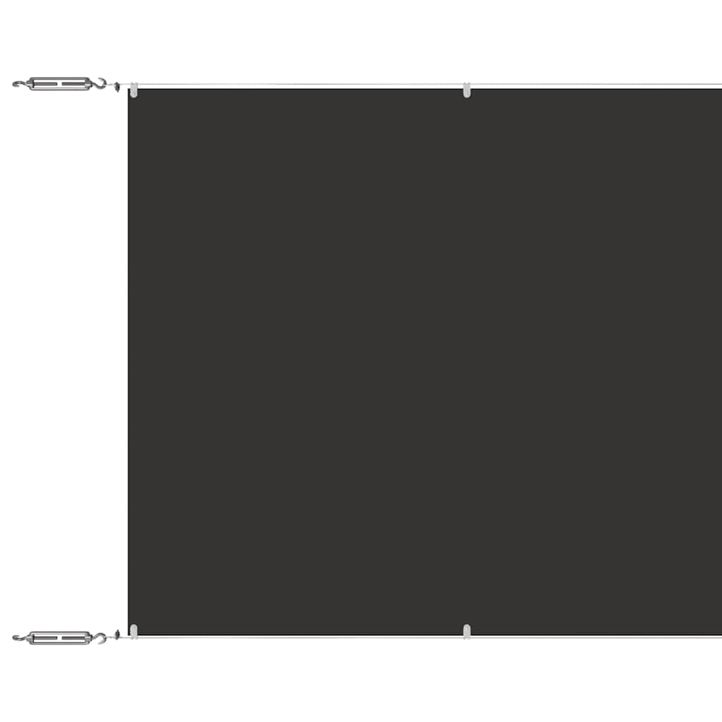 vidaXL Toldo vertical gris antracita 180x1000 cm tela oxford