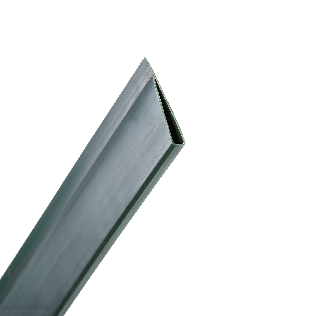 Nortene | Perfil Remate U Cañizo Pvc 1.5 M Verde | Cerramientos | Embellecedor | Resistente A La Intemperie | Jardín Y Terrazas