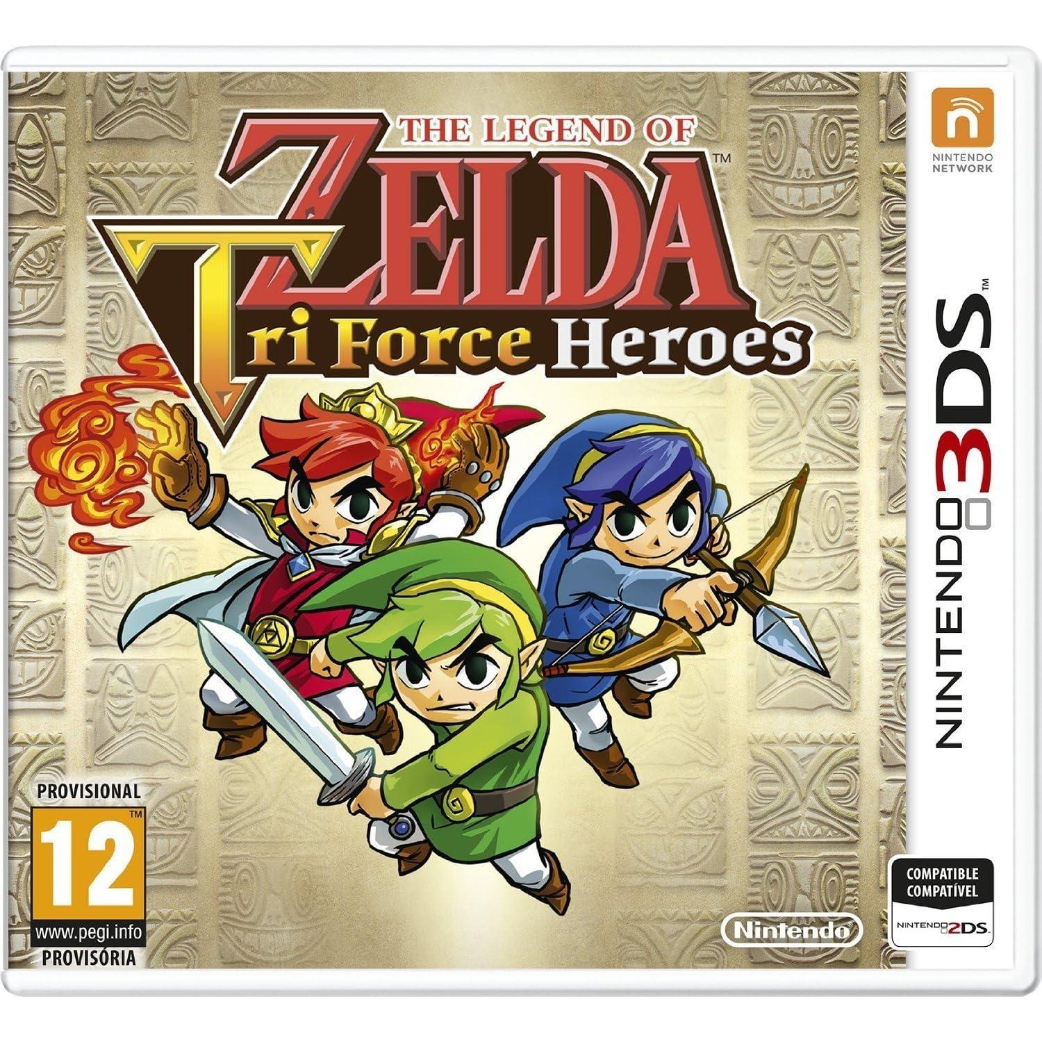 The Legend Of Zelda:Tri Force Heroes Juego para Consola Nintendo 3DS [PAL ESPAÑA]