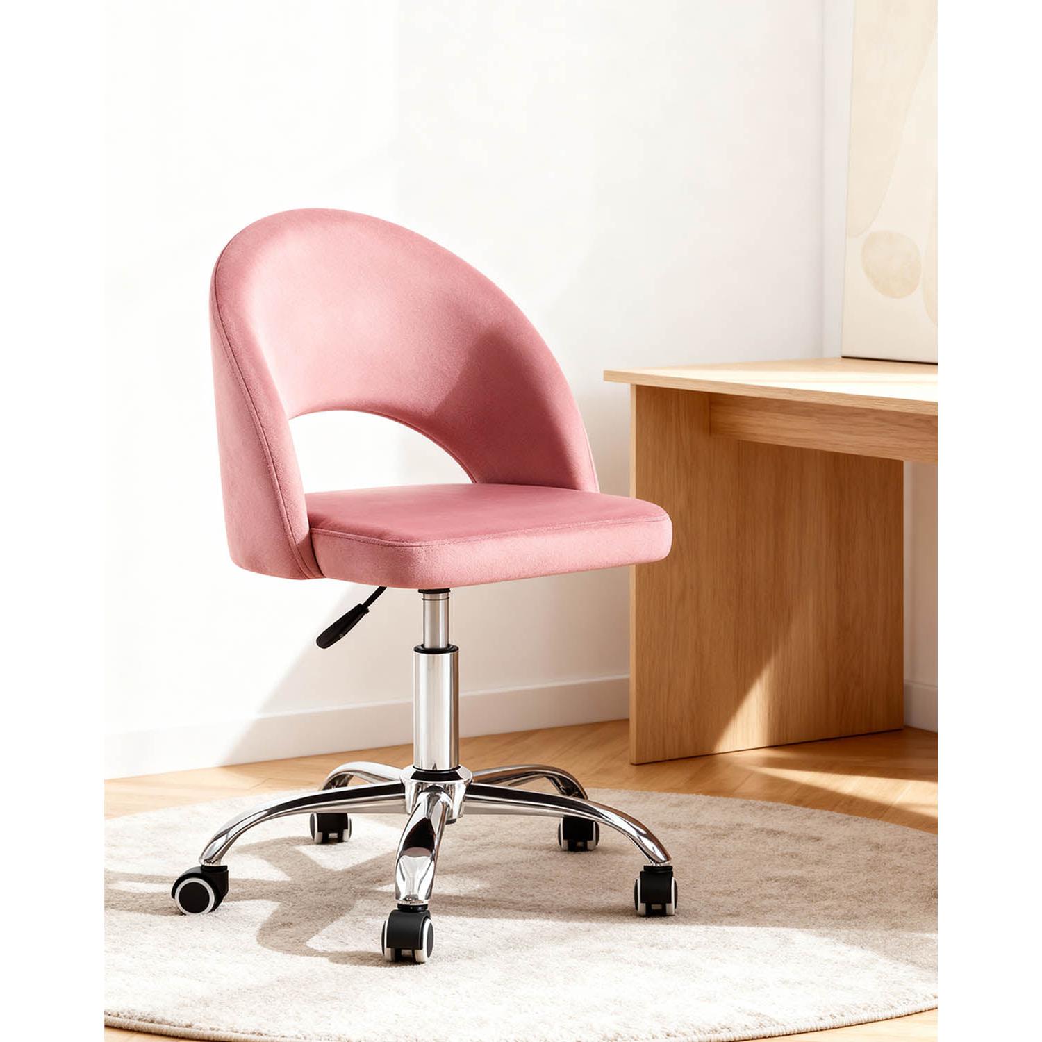 Silla de escritorio hallie verde para hogar moderno mueble de almacenaje  - Homekit