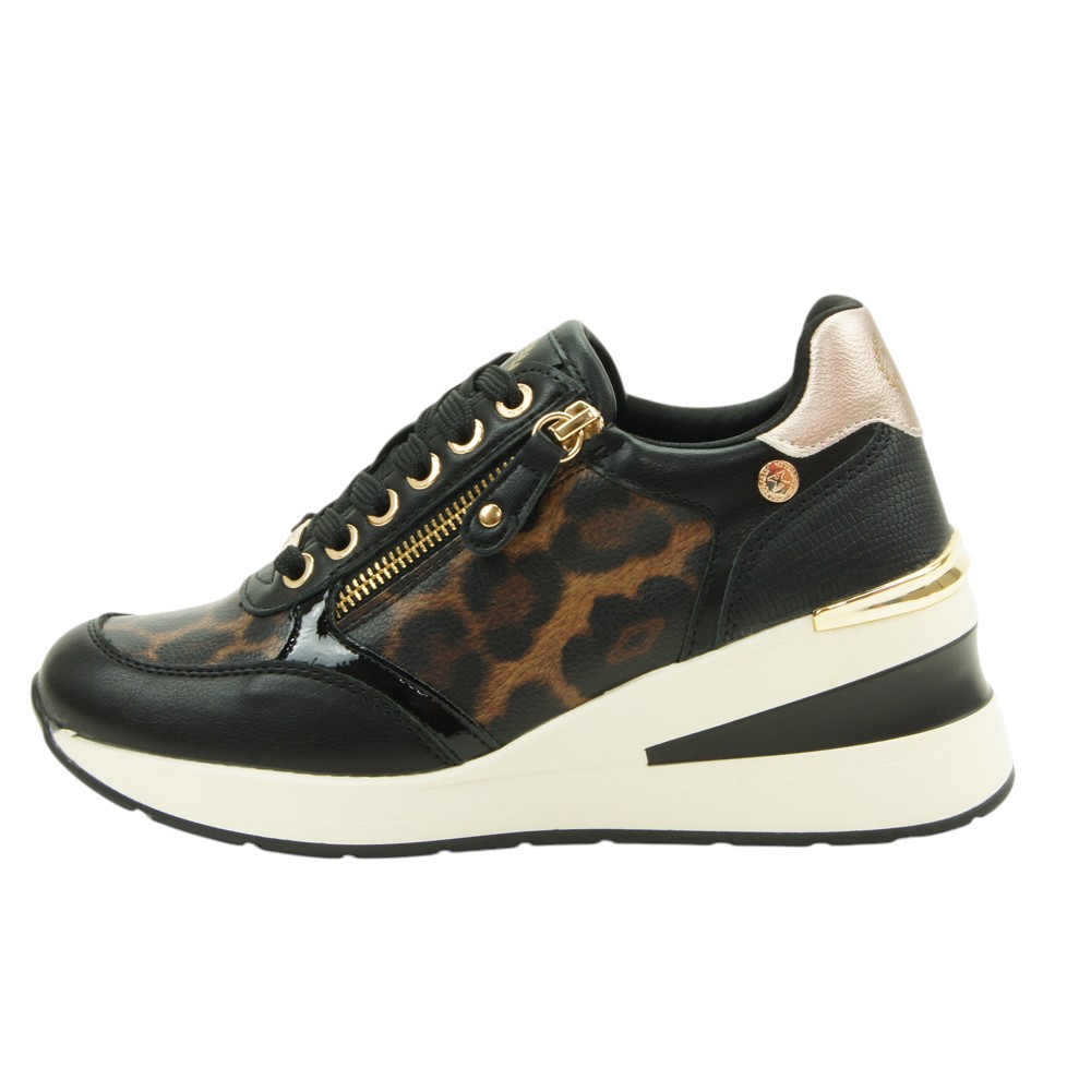 Xti mod. 144378 zapato sport para mujer en sintetico, cordones