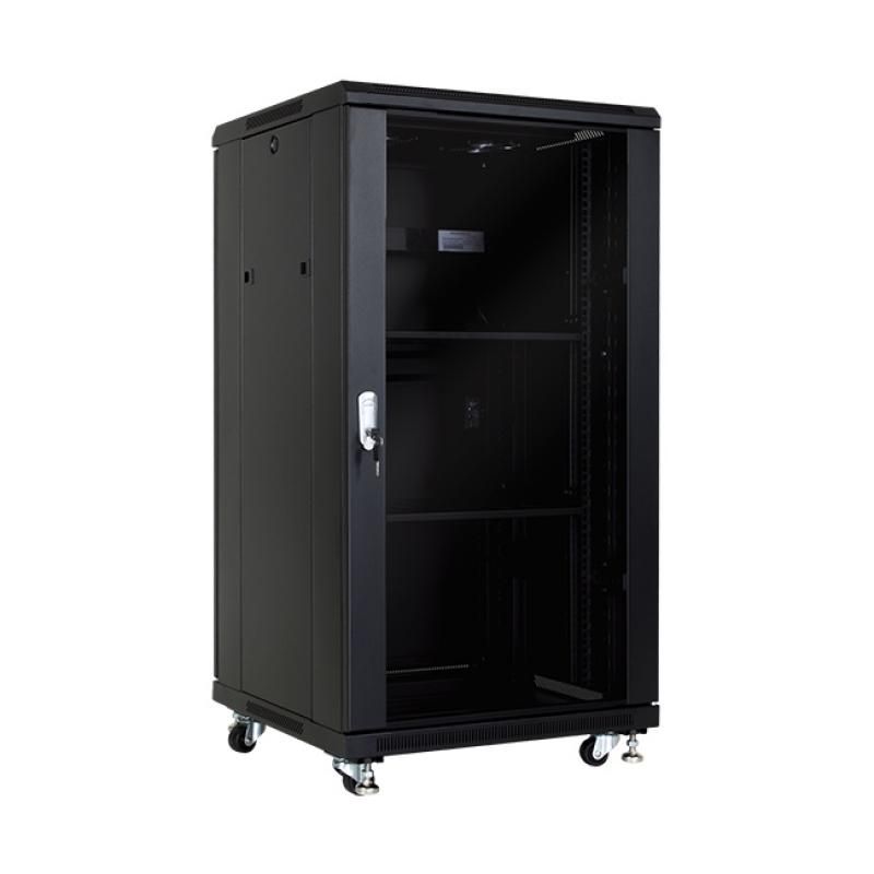 Armario Rack Microconnect 19" 22HU Ancho para Componentes de Ordenador