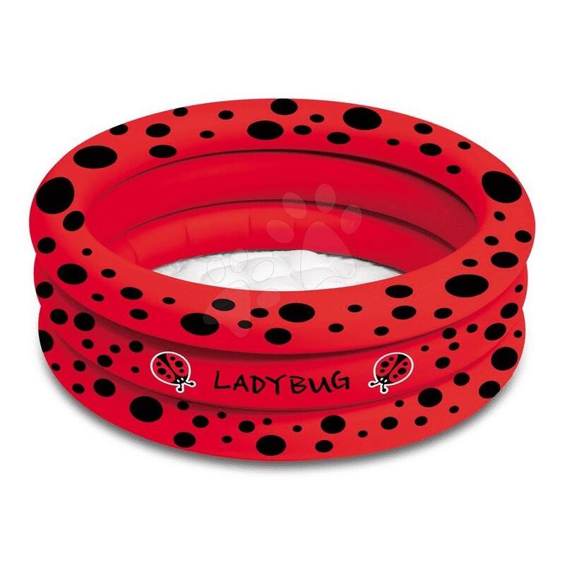 Molto Piscina Hinchable Ladybug 60cm Diámetro Juguete Acuático Verano