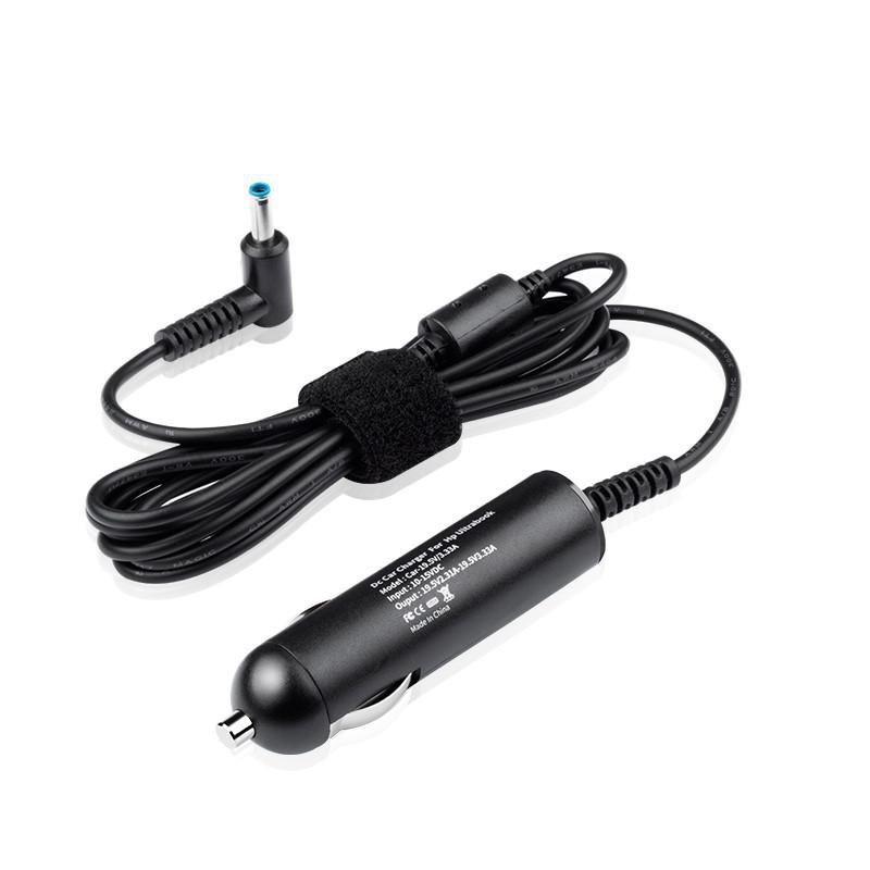 Coreparts Adaptador para Coche HP - Cargador de Corriente Compacto y Portátil