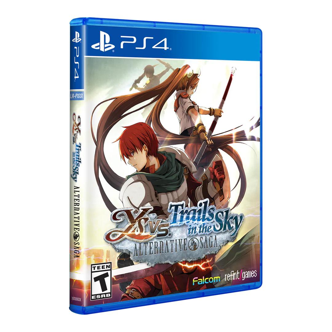 Ys VS Trails in the Sky Alternative Saga Limited Run (Importacion USA) - PS4 - Nuevo precintado