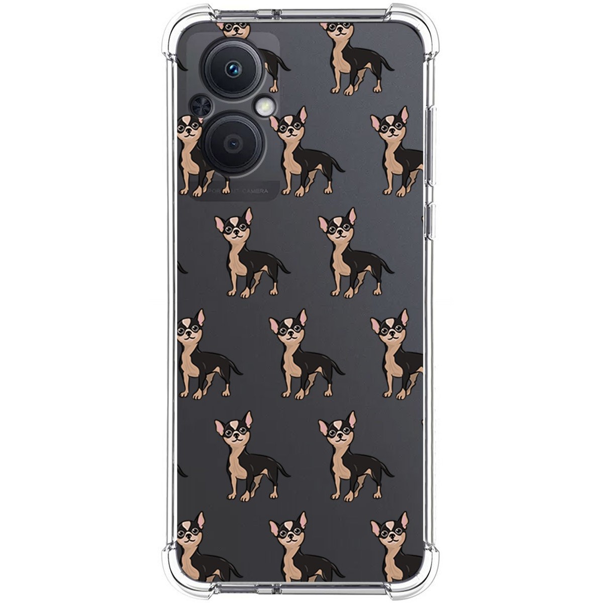 Funda Silicona Antigolpes para Oppo A96 5G diseño Perros 11 Dibujos