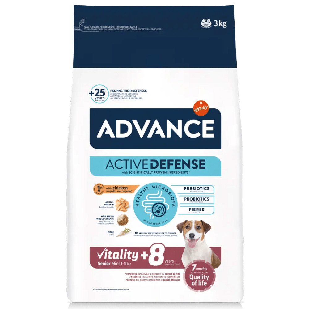 ADVANCE MINI SENIOR CHICKEN & RICE 3KG