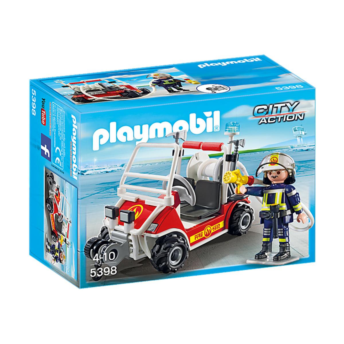 Vehiculo Bomberos Aeropuerto - Playmobil City Action 5398