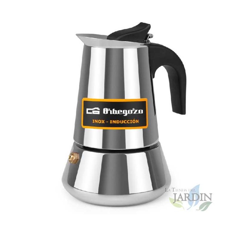 SUINGA Cafetera Aluminio Aluminio | Cafetera Italiana 2 Tazas Inducción | Cafetera Espresso | Cafetera Apta para todo tipo de cocinas