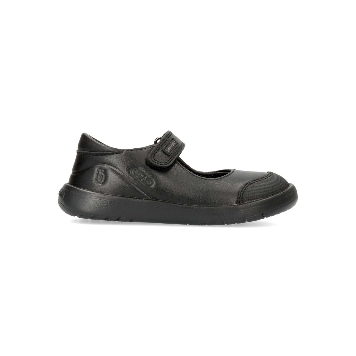 Biomecanics - Zapatillas colegiales Mercedita para niña, barefoot respetuosas con el desarrollo natural del pie, de piel natural libre de tóxicos, punta ancha y flexible