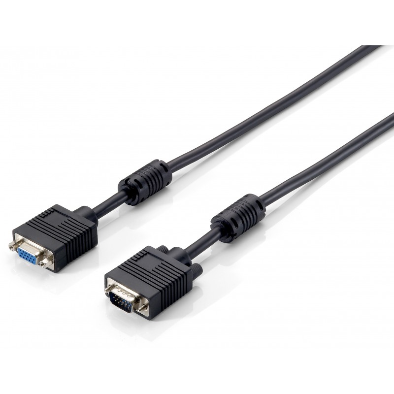 Equip - 118805 cable VGA 15 m VGA (D-Sub) Negro 118805