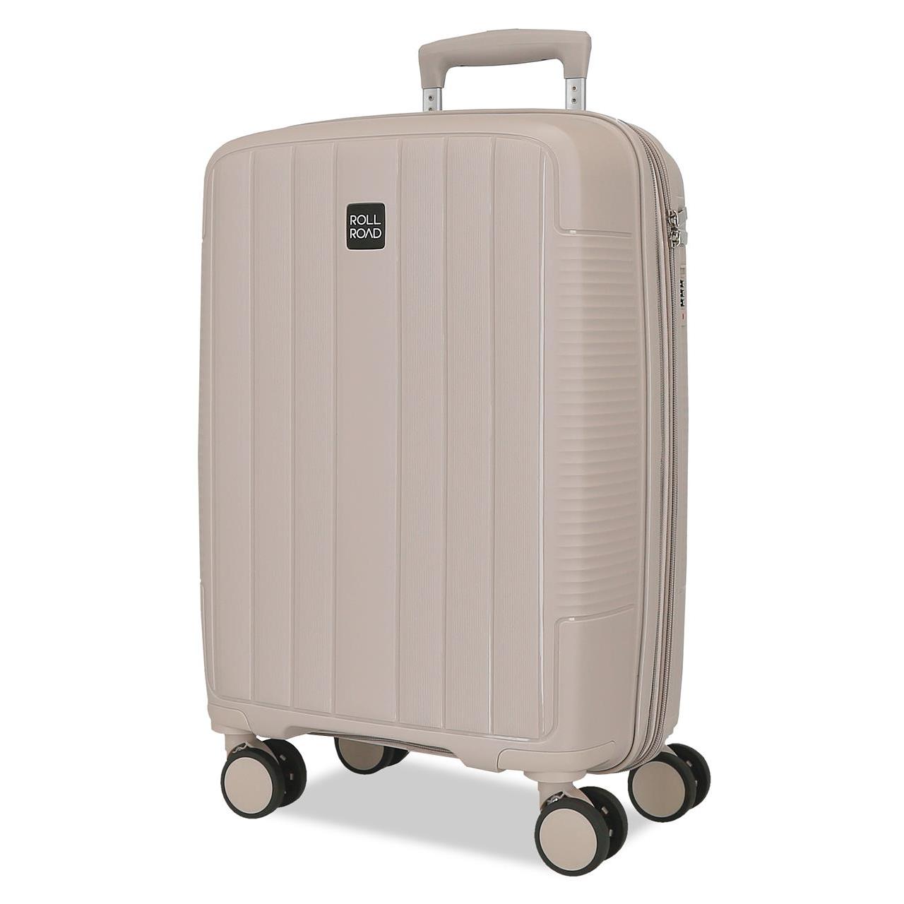 Maleta de cabina Roll road Acadia champagne 35x55x22 cm