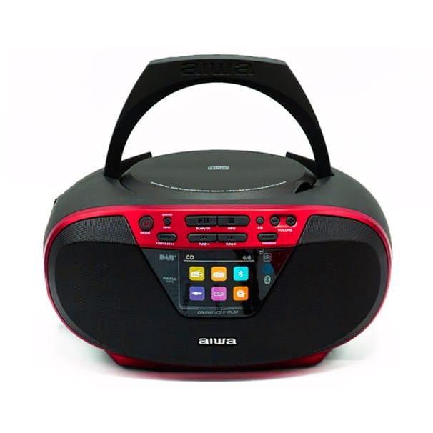 aiwa BBTU-500DAB Rojo / Radio CD portátil