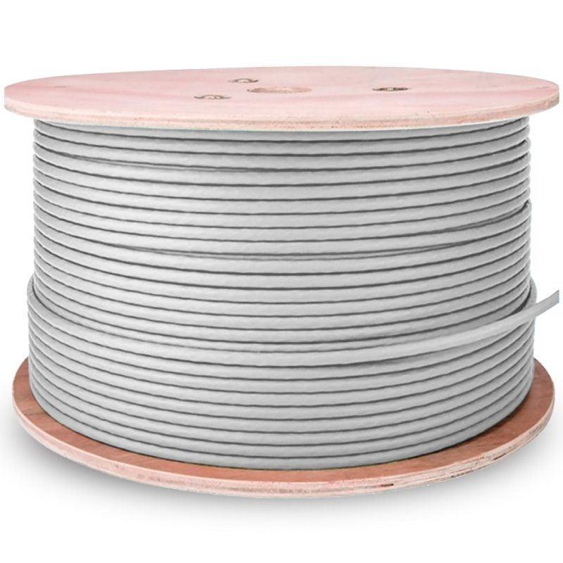 Aisens A135-0750 Cable de Red RJ45 Cat.6 UTP Rigido Awg23 CCA (Aleacion), Gris, 305M