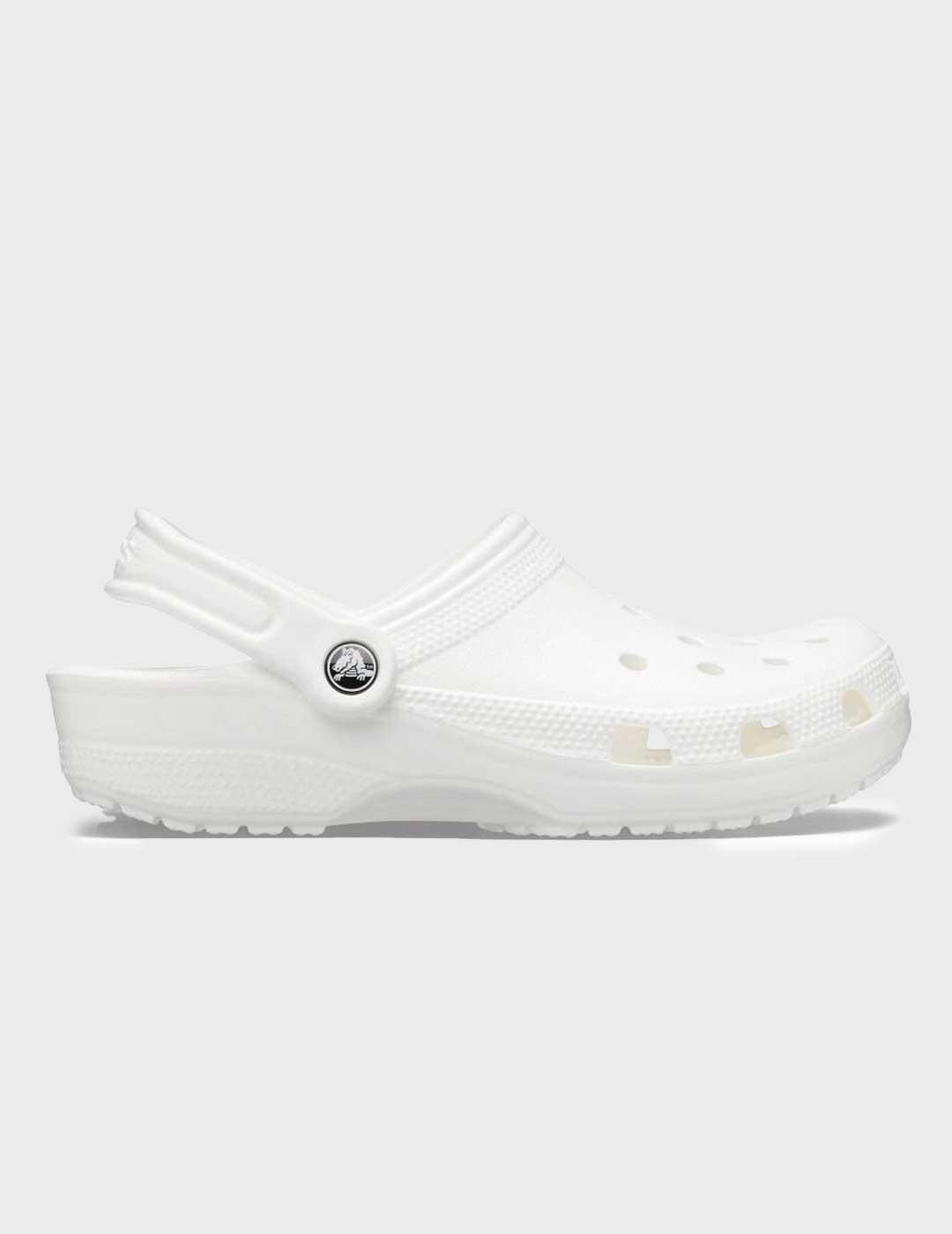 Crocs Classic Clog zueco blanco para hombre