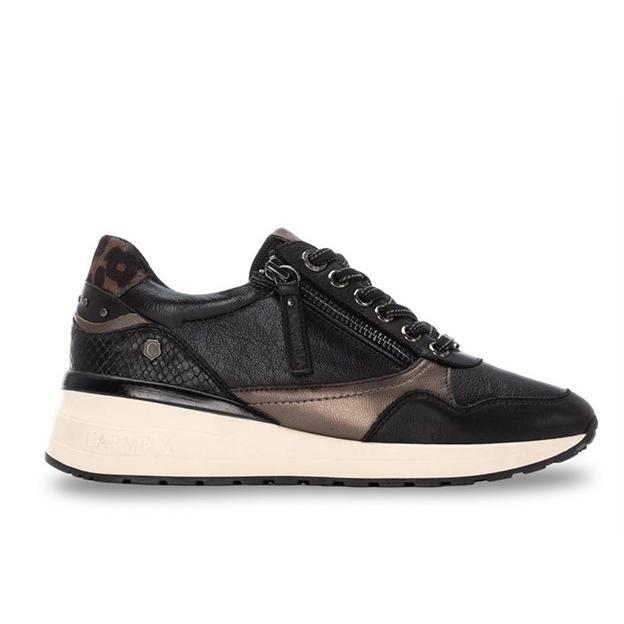 Deportivo Piel Mujer Carmela 162442 Negro