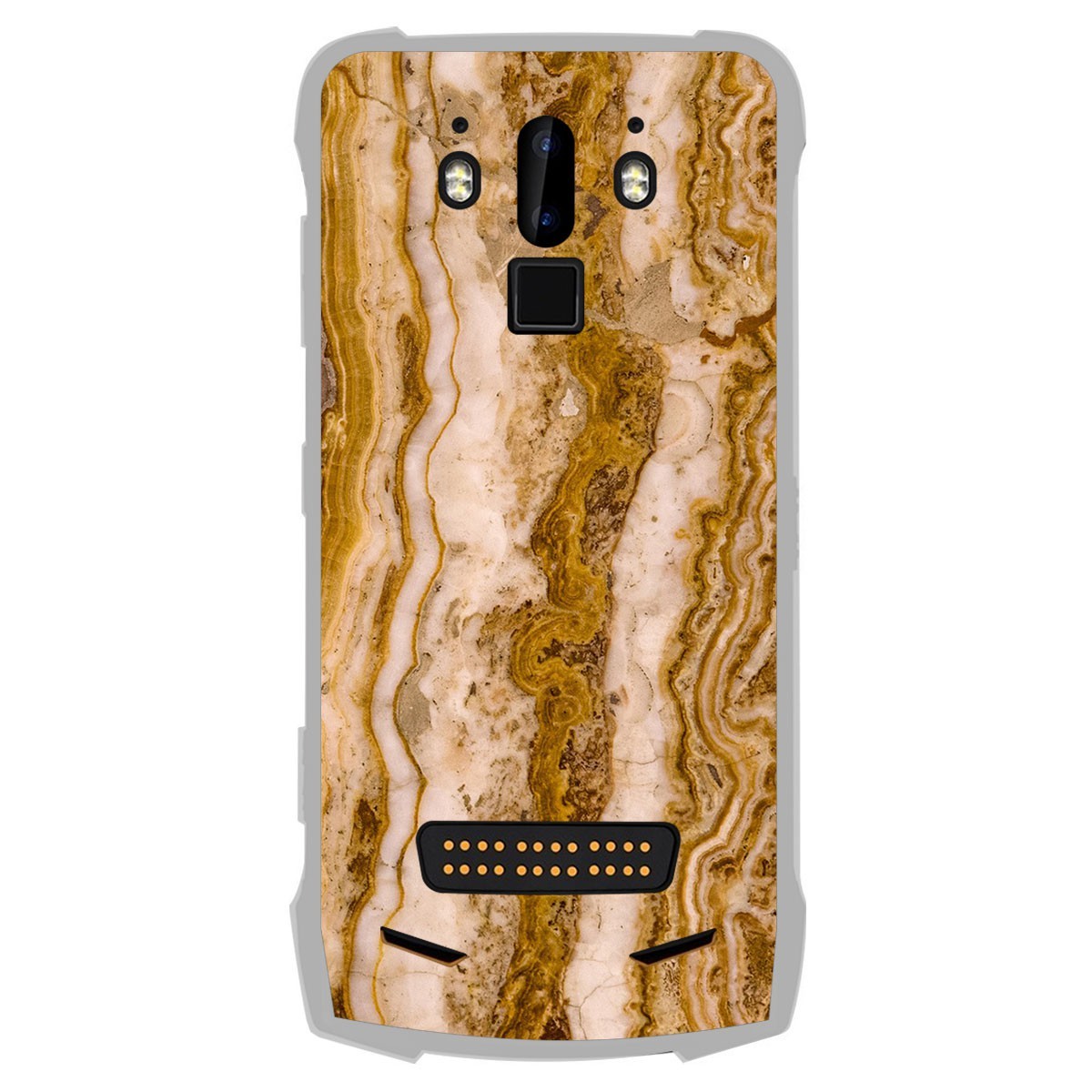 Tumundosmartphone Funda Gel Tpu para Doogee S90 diseño Mármol 10 Dibujos
