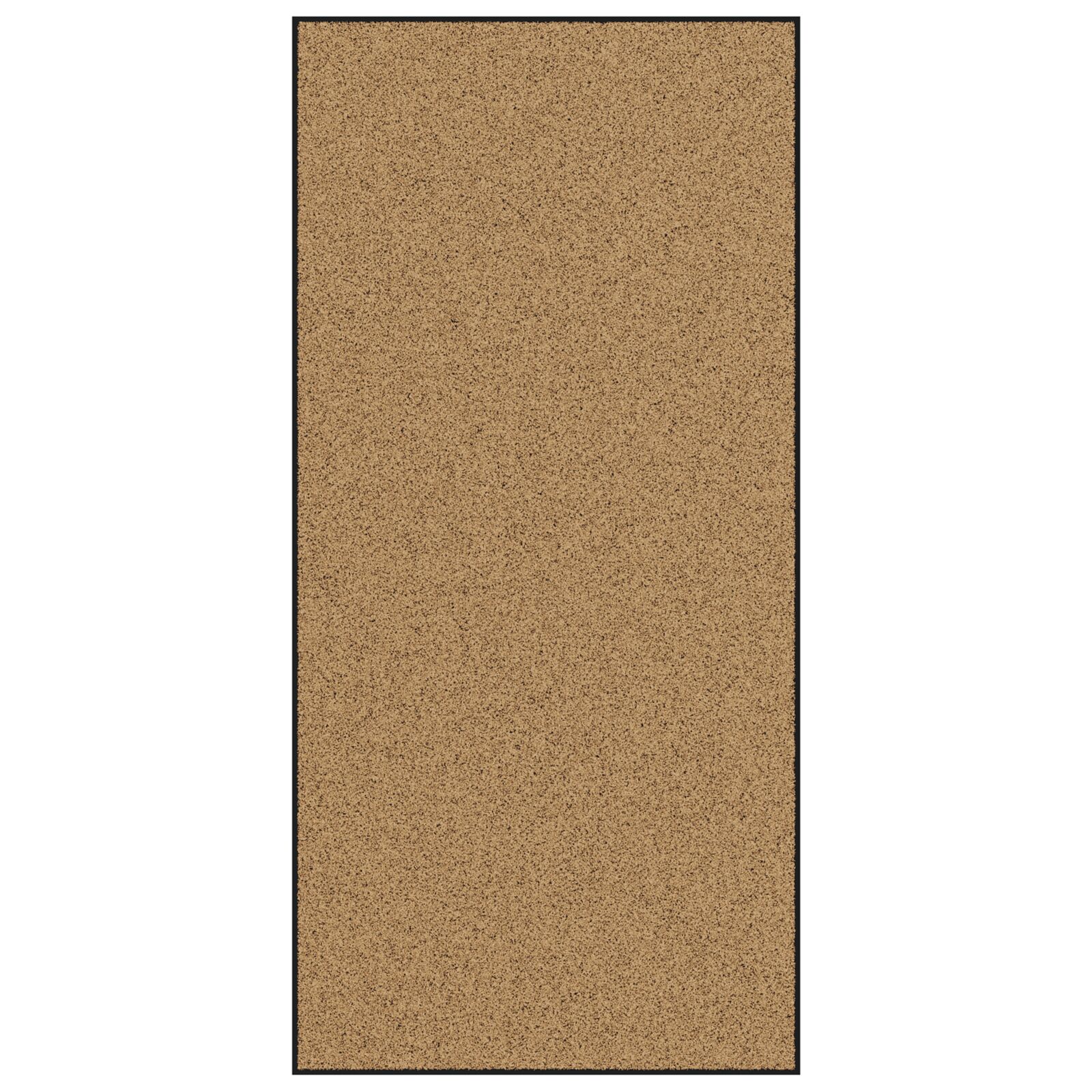 VidaXL Felpudo Lavable Crema 120x250 cm