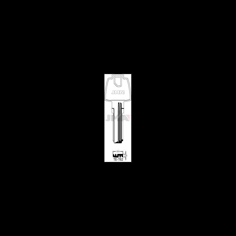 Llaves jma seguridad laton mod te-t62