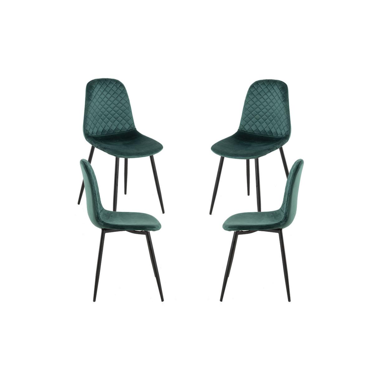 Regalos Miguel - Packs Sillas Comedor - Pack 4 Sillas Boide - Verde