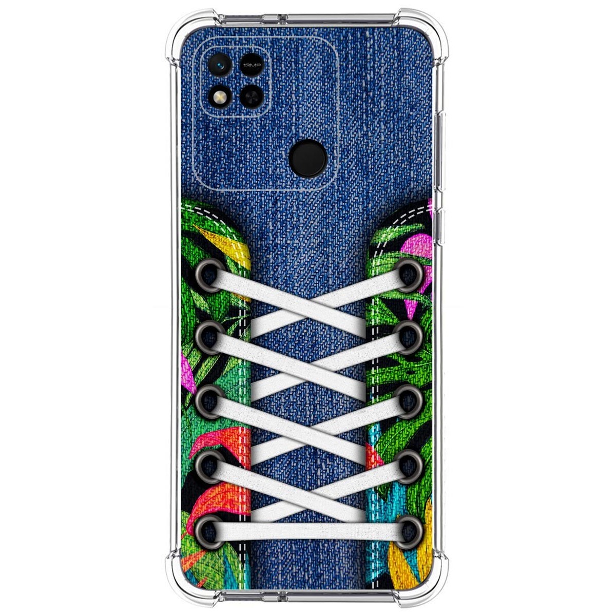 Funda Silicona Antigolpes para Xiaomi Redmi 10A diseño Zapatillas 13 Dibujos