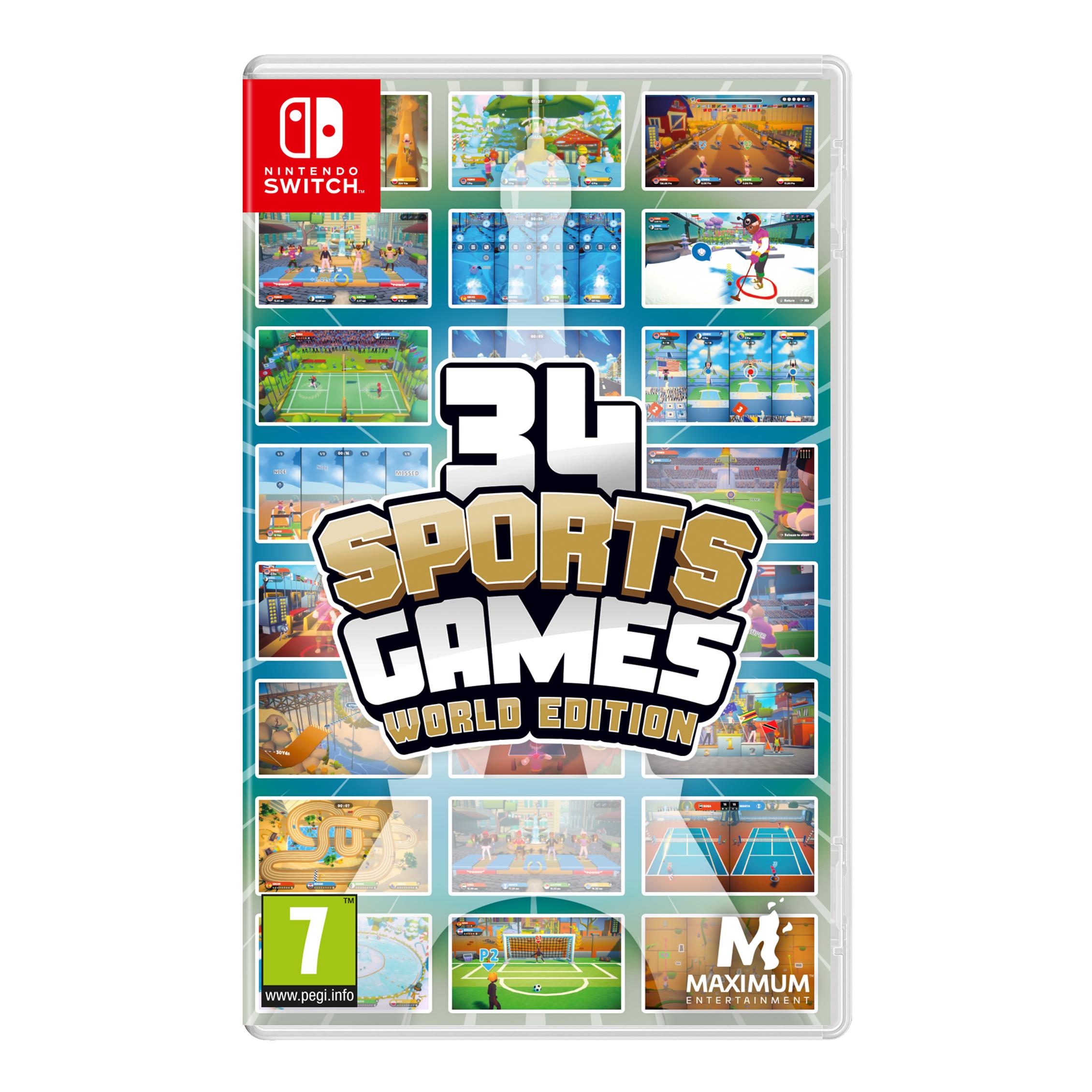 34 Sports Games World Edition - Nintendo Switch - Nuevo precintado - PAL España