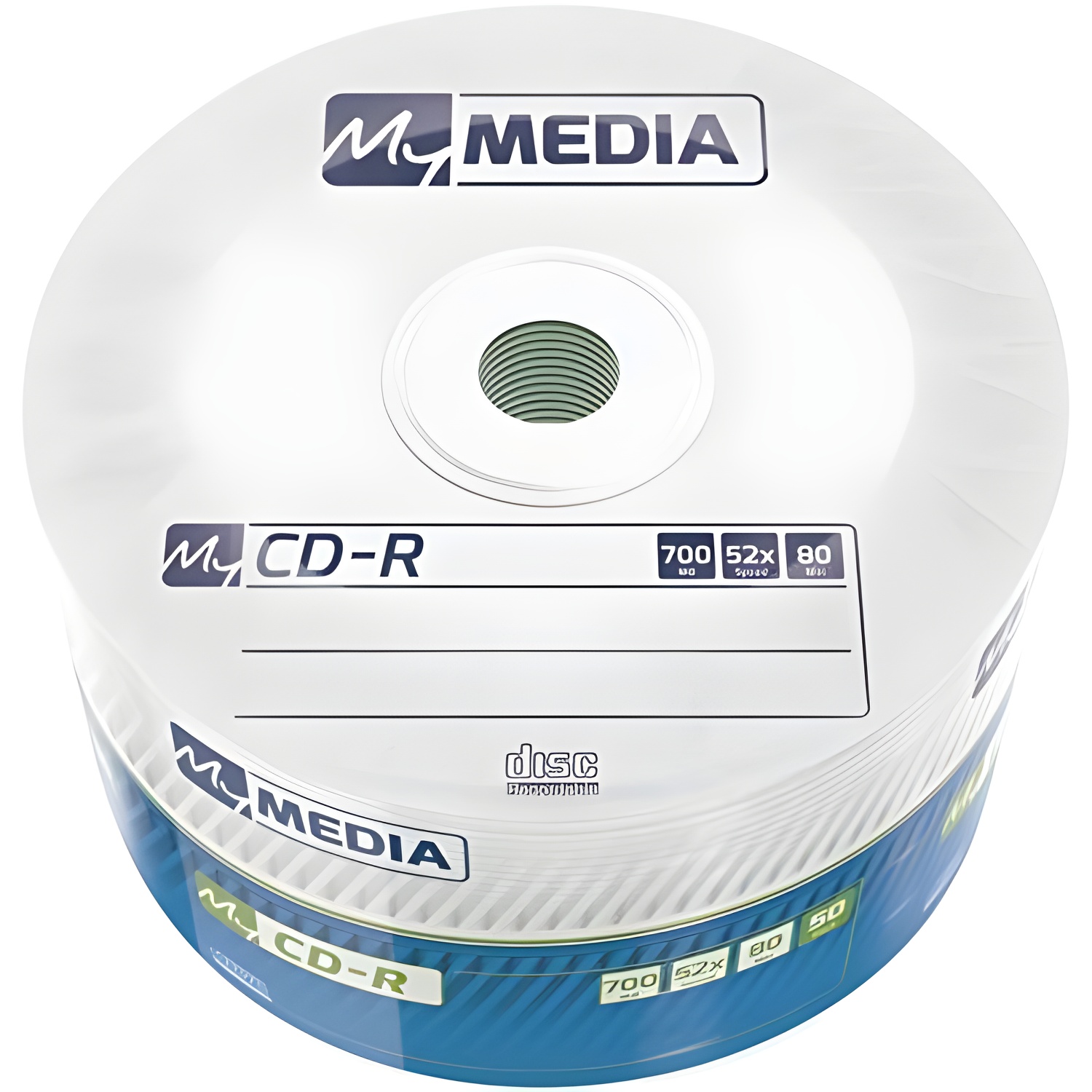 CD-R 700 MB Pack de 50 Unidades - Alta Velocidad de Grabación