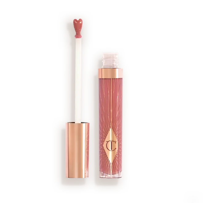 CHARLOTTE TILBURY - PILLOW TALK MEDIUM 7.9ML Brillo Labial Rosa Frambuesa – Efecto Volumen y Luminosidad