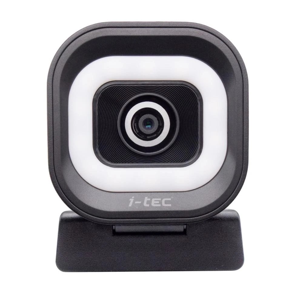 I-Tec - Webcam CAMSOLOMON4K700 con resolución 4K UHD y 8,29 Mpx, micrófono incorporado para videoconferencias y trabajo remoto