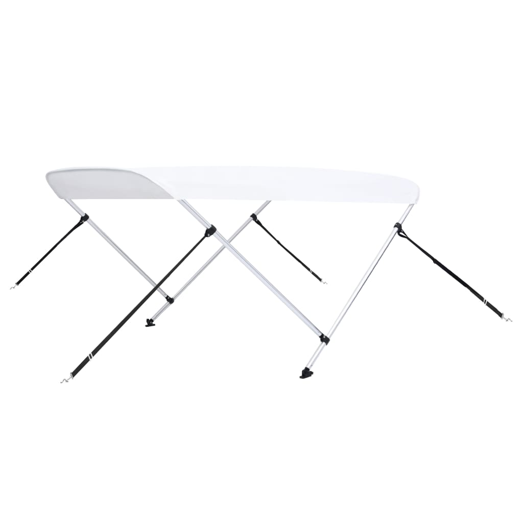 vidaXL Toldo Bimini de 2 Arcos Marino 150x120x110 cm Barco Embarcación Color Azul,  Blanco,  Antracita y mas