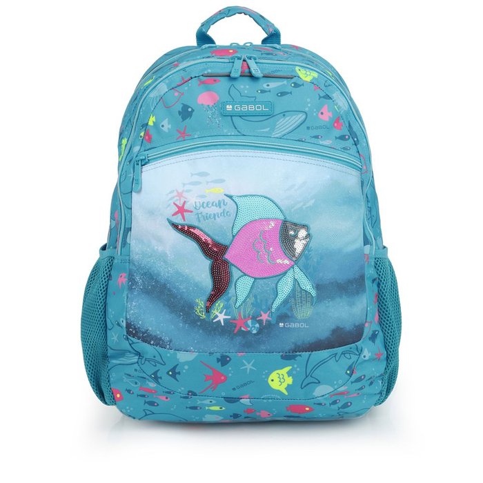GABOL MOCHILA DOBLE ADAPTABLE A CARRO ACQUA ACQUA 34x20x46 Cms.