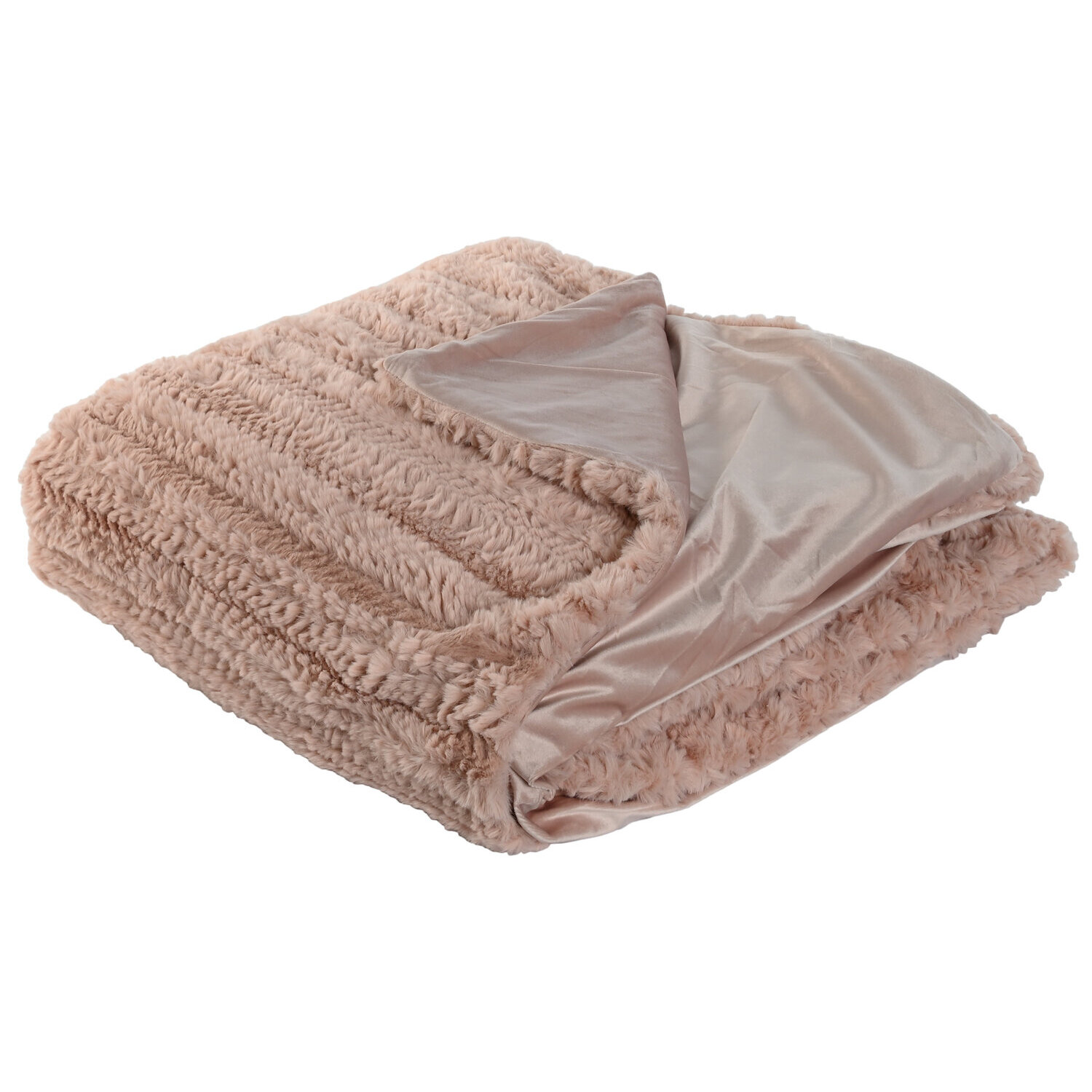 Manta poliester 220x240x1 580 gsm cama rosa palo El mejor complemento para tu hogar.
