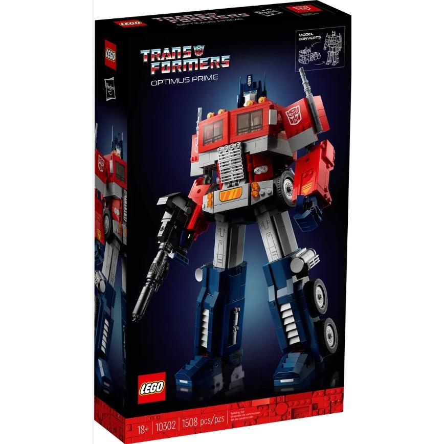 LEGO ICONS TRANSPORMERS OPTIMUS PRIME SET 10302