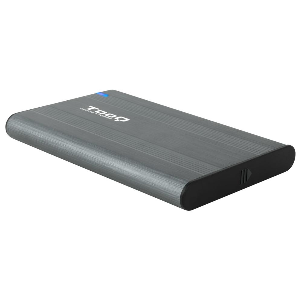 TooQ Caja Externa HDD/SSD 2.5'' Gris
