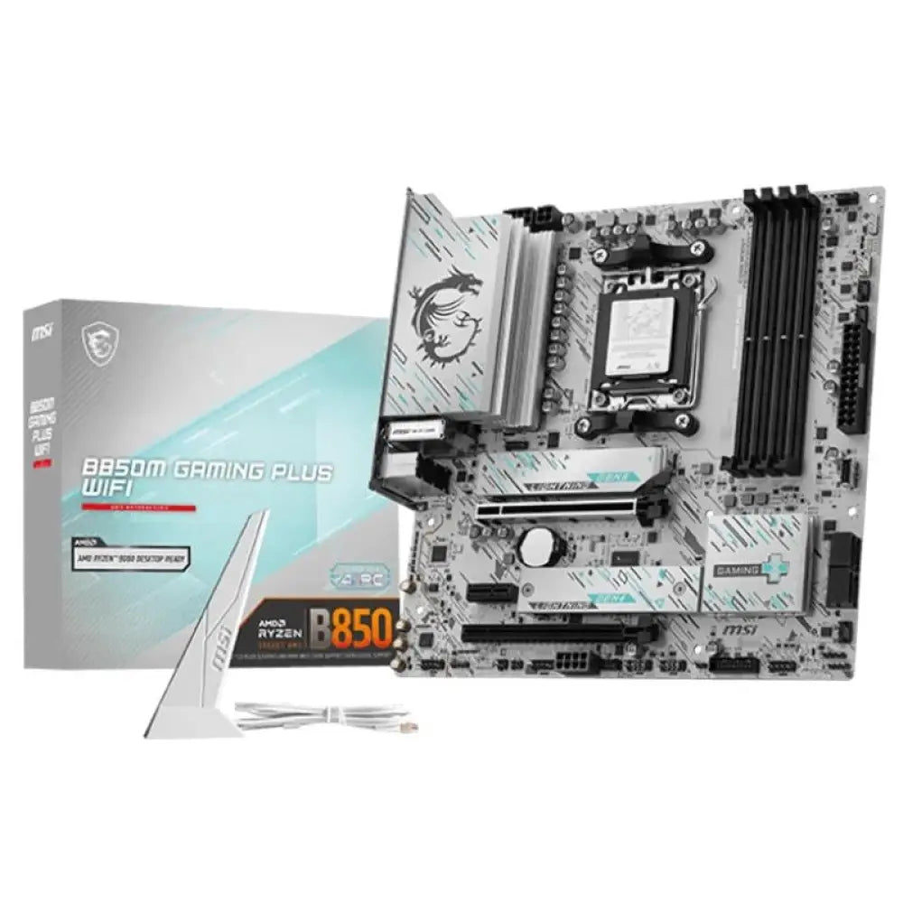 Placa Base MSI B850M GAMING PLUS WIFI6E AMD B850 Zócalo AM5 micro ATX