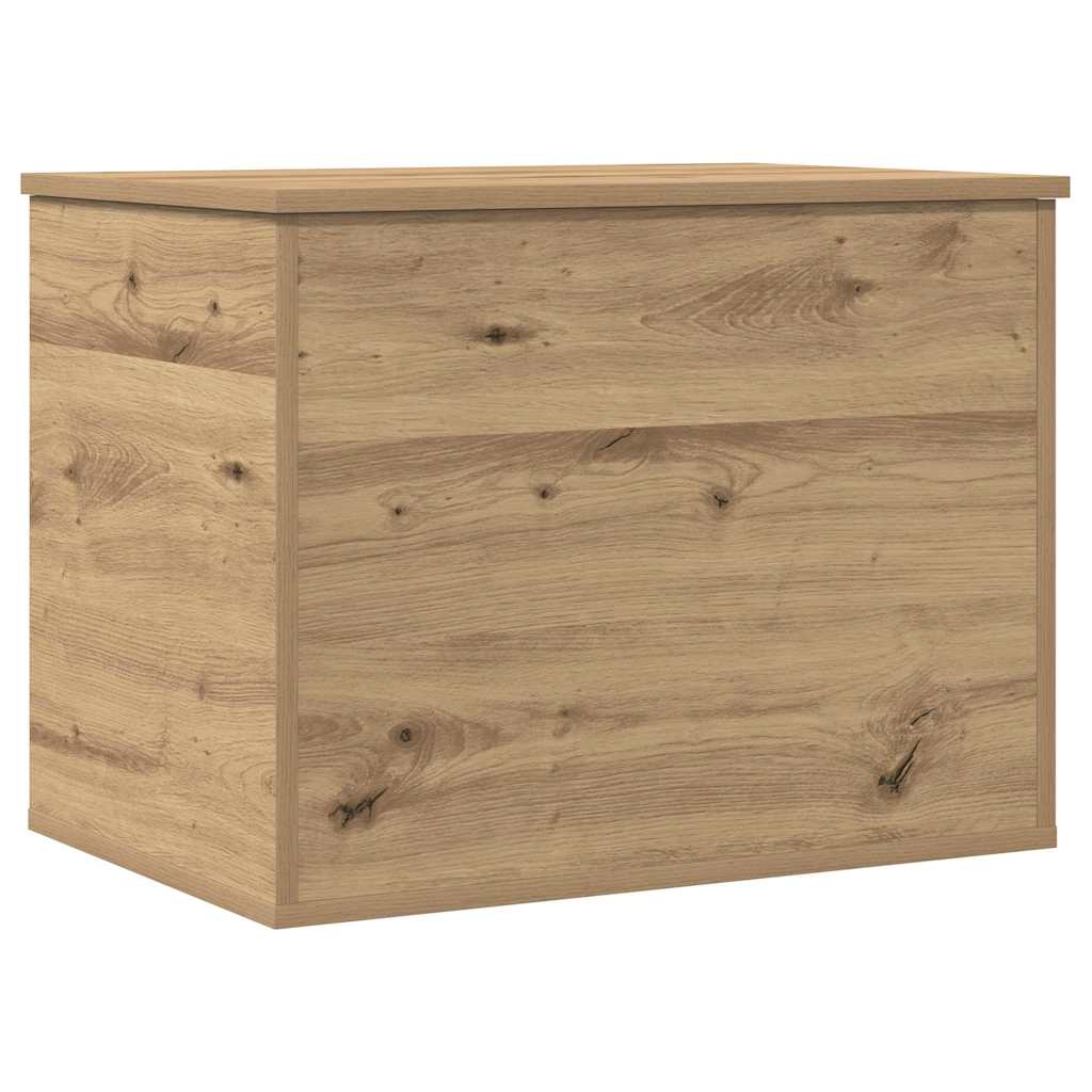 vidaXL Caja de almacenaje madera de ingeniería 60x42x46 cm Multicolor