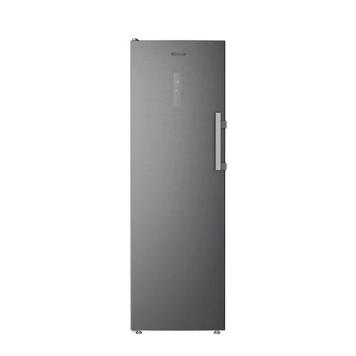 Congelador vertical Whirlpool 859991737390 286L Alto 186,5cm x 59,7cm Clase E Titanium Inox Look